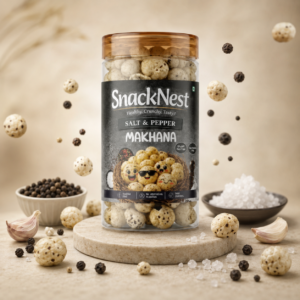 SnackNest Salt & Pepper Makhana