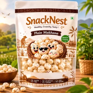 SnackNest Plain Makhana 100g
